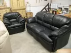 NEW 100% LEATHER SEATING GROUP