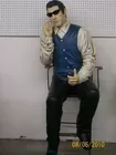Life size statue of pool shark Vinney