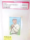 PSA 1909 t206 C. Mathewson PSA graded