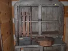 EARLY JELLY/CROCK CUPBOARD - TROUT AUCTIONS