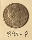 1895-P Barber Quarter