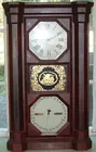 Seth Thomas Empire  8-day Calendar Clock  c1860