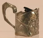Russian silver cup, Moscow, early 1900's