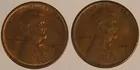 Two 1909s VDB Lincoln Cents