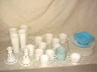 Lot# 244 - Misc. Milk Glass Lot