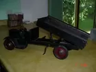 Very old toy dump truck