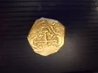 MELL FISHER GOLD COIN  2 ESCUDOS