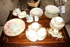 Handpainted china Limoge