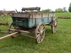 John Deere horse drawn wagon