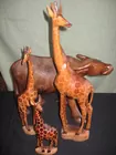 Wood Giraffes