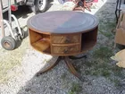 HUGE TURNING DRUM TABLE