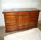 SIDEBOARD W/INLAID FRONT BY STANLEY