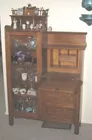 LYN LIECHTY AUCTIONS  Antique Oak Secretary