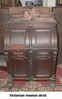 Victorian Wooton desk 