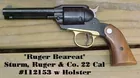 Ruger Bearcat #112153 22 Cal w Holster Sturm Ruger