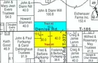 Plat Map of farm that sold