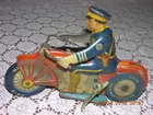 Louis Marx Motorcycle Cop