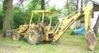 1986 Ford 555B backhoe