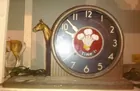 Three Feathers Whiskey Bar Clock