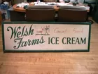 Welsh Farms Ice Cream Sign