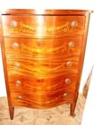 Marquetry Inlaid Chest of Drawers