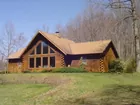 LOG HOUSE & HORSE BARN ON 10.5 ACRES W/PRIVACY
