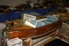 Century Wooden Motor Boat Model