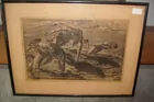 ?? Wood block print??