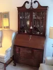 Mahogany secretary desk