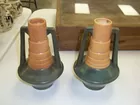 Unmarked Roseville Vases