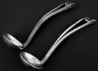 2 Sterling ladles, Lapaglia for Jensen