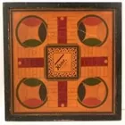 Fine Paint Decorated American Gameboard