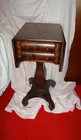 MAHOGANY 2 DRAWER STAND