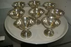 Sterling nut dishes