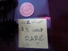 1882 $3.00 Gold Coin
