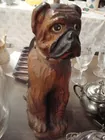 WOODEN DOG FOR HIDDEN BOTTLE INSIDE