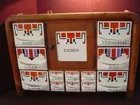 Spice rack with ceramic containers
