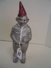 Cast metal clown bank