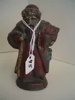Antique cast metal Santa Claus 