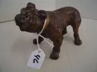 Cast metal bulldog