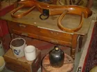 Antique baker's table