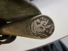 Nichols knife with 1935 nickel