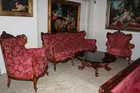 Victorian suite, sofa, two chairs
