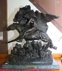 Bronze F. Remington Horse Thief