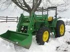 2001 John Deere 6310 FWD w JD 640 Loader