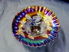 Dugan Cherries Carnival glass bowl