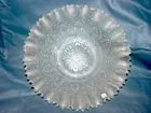 Carnival Glass Hearts and Flowers Bowl