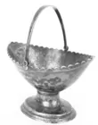 A Good American Coin Silver Sweetmeat Basket 