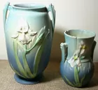 924-9 Iris Footed Vase / 917-6 Iris Vase