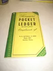 H. R. Gutshall Pocket Ledger